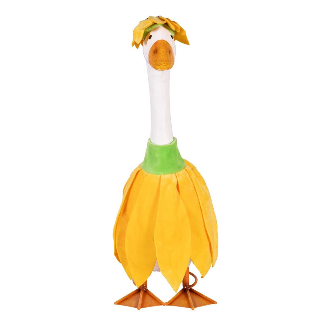 Porch Goose Outfit Sunflower Radiance heartlandflags