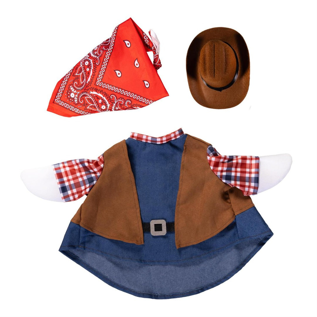 Porch Goose Outfit Wild West Cowboy Hat heartlandflags