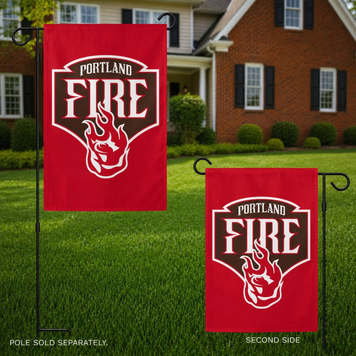 Portland Fire 2 Sided Garden Flag heartlandflags