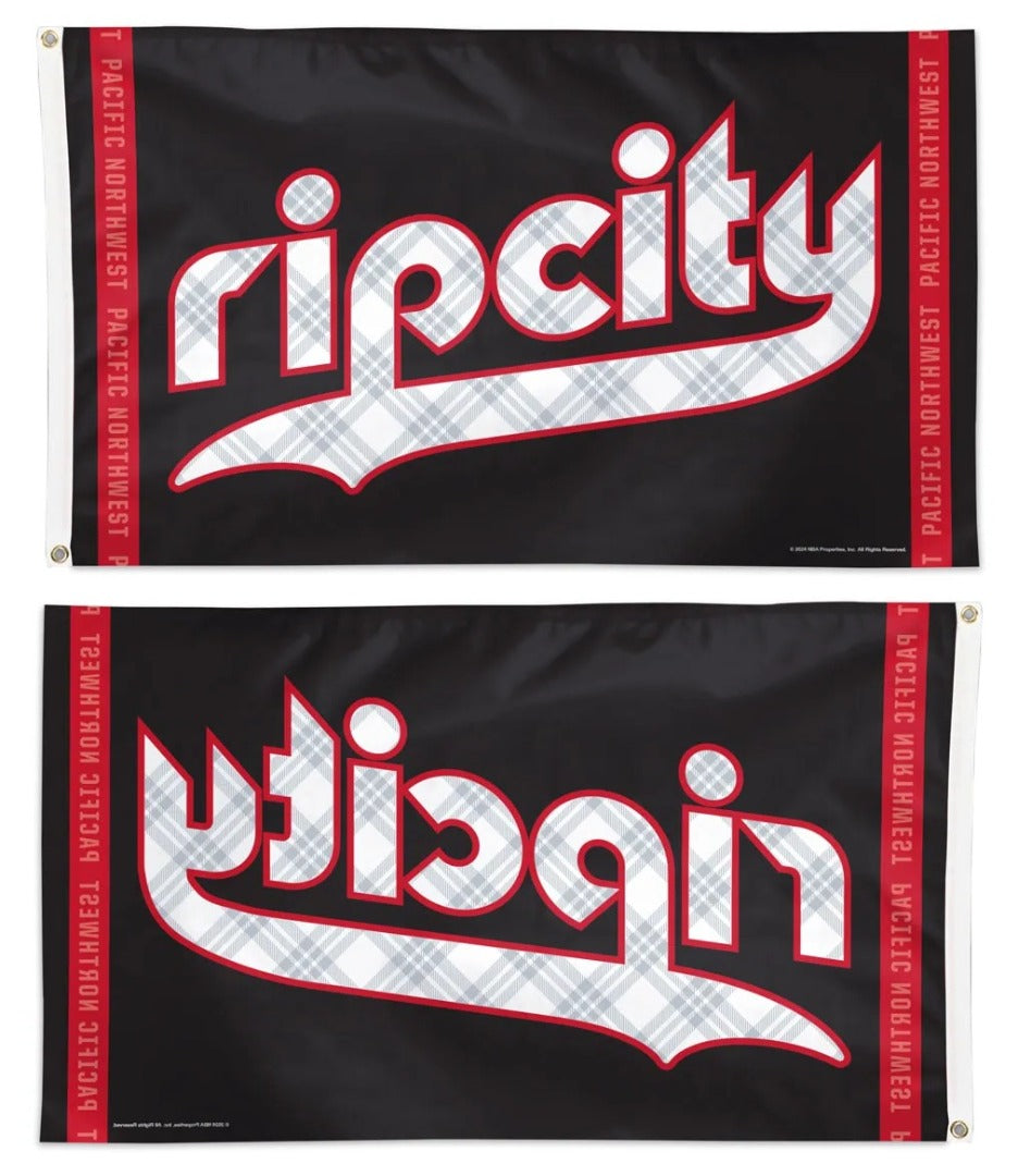 Portland Trailblazers Flag 3x5 City Logo heartlandflags