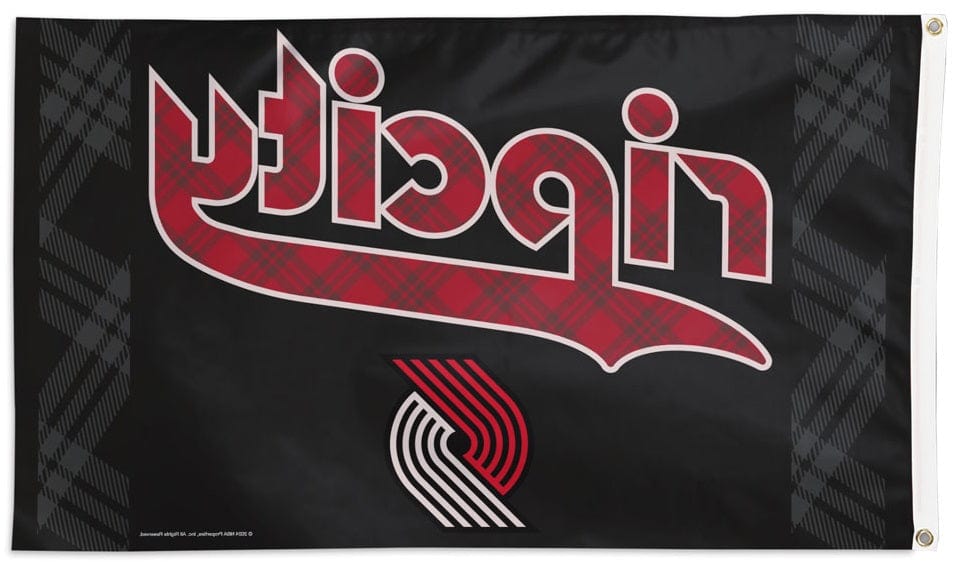 Portland Trailblazers Flag 3x5 City Logo 2023 heartlandflags