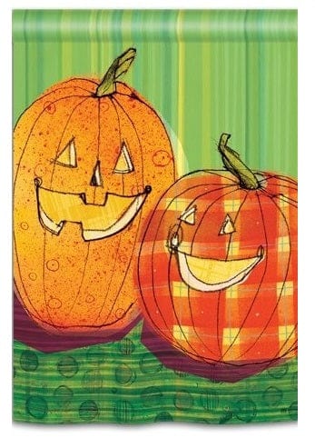 Punkin Time Halloween Banner Vertical House Flag heartlandflags