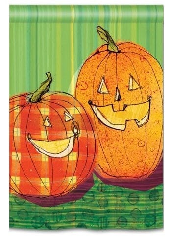 Punkin Time Halloween Banner Vertical House Flag heartlandflags