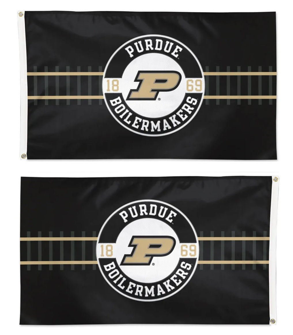 Purdue Boilermakers 2 Sided Embroidered 3x5 Flag heartlandflags