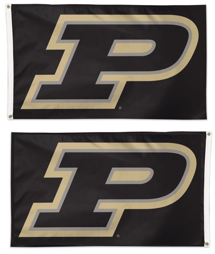 Purdue Boilermakers 3x5 Double-Sided Black Flag - Official Licensed Outdoor Flag heartlandflags