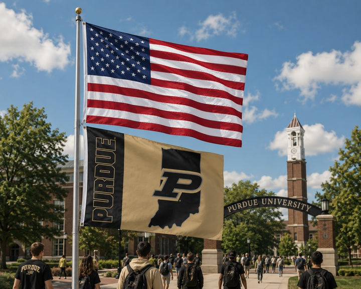Purdue Boilermakers State 3x5 Flag heartlandflags