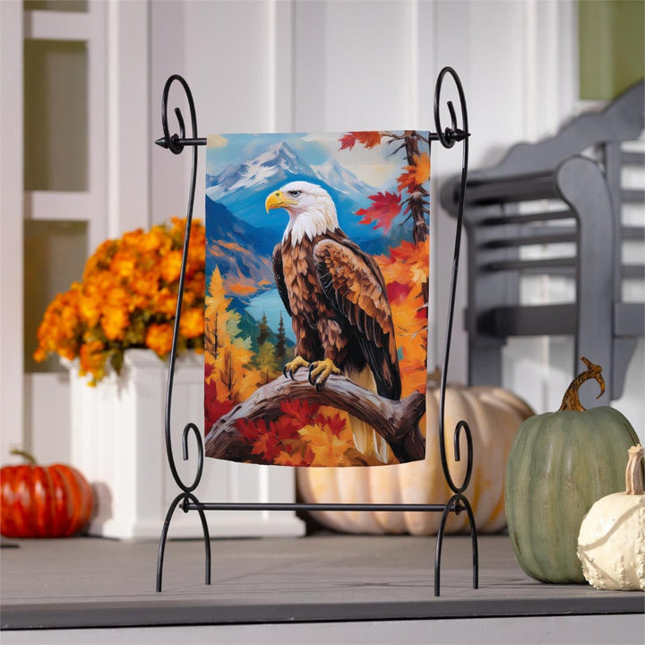 Regal Fall Eagle 2 Sided Garden Flag heartlandflags