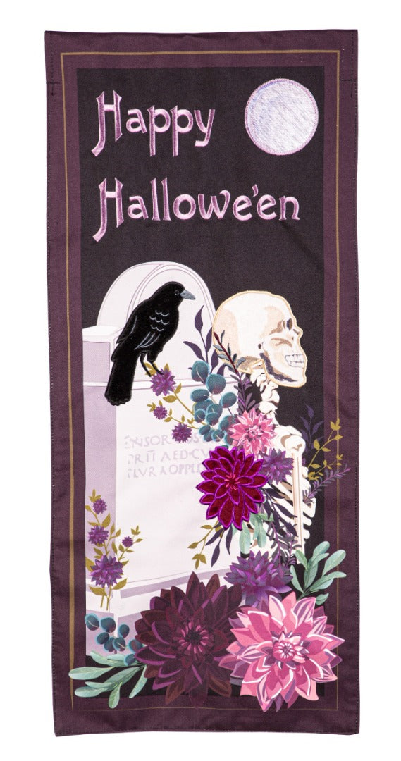 Remains of the Day Halloween Garden Flag XL heartlandflags