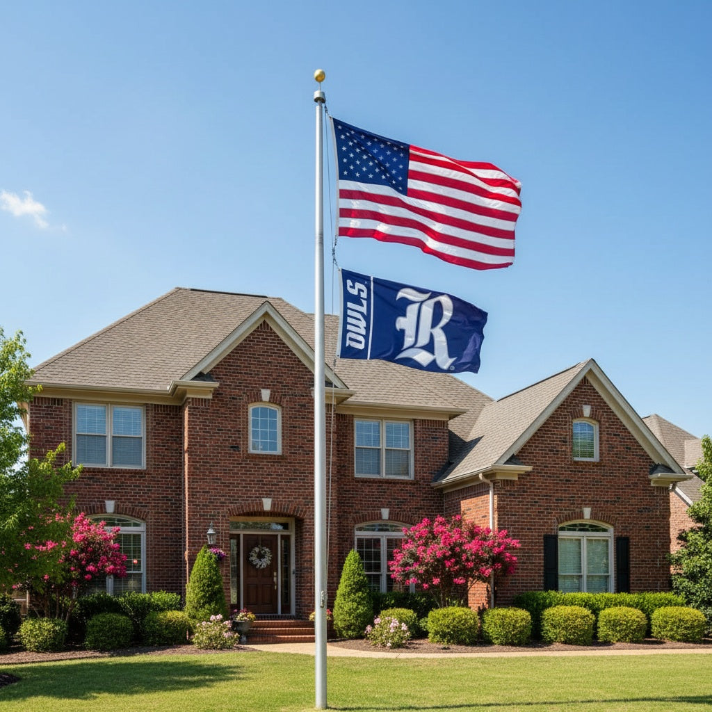 Rice Owls Flag 3x5 University Logo heartlandflags
