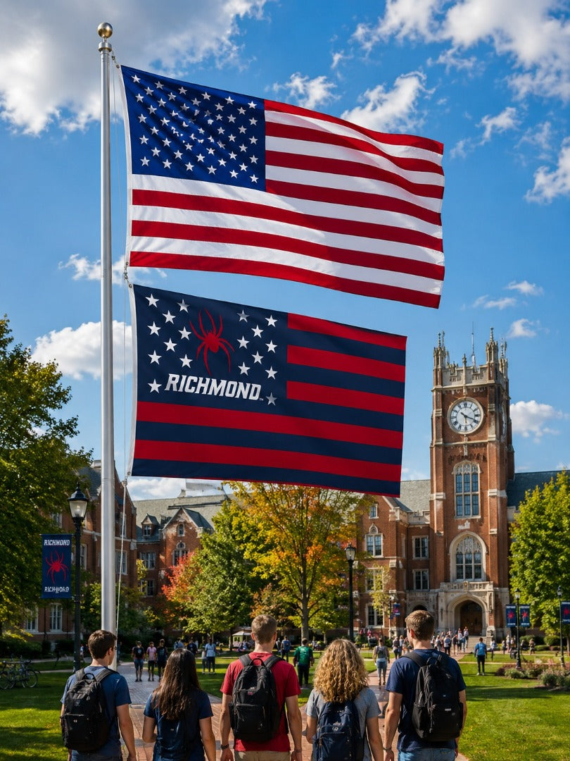 Richmond Spiders Flag 3x5 Americana Stars Stripes heartlandflags