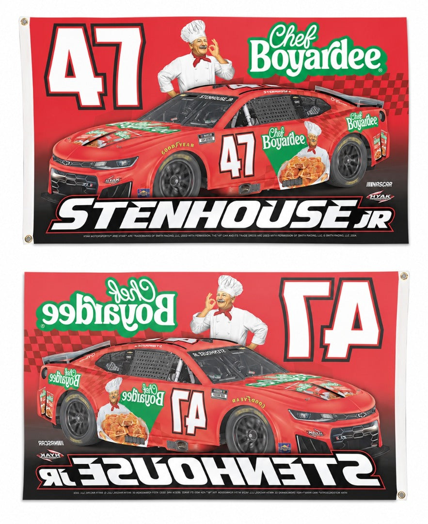 Ricky Stenhouse Jr 3x5 Flag 2026 heartlandflags