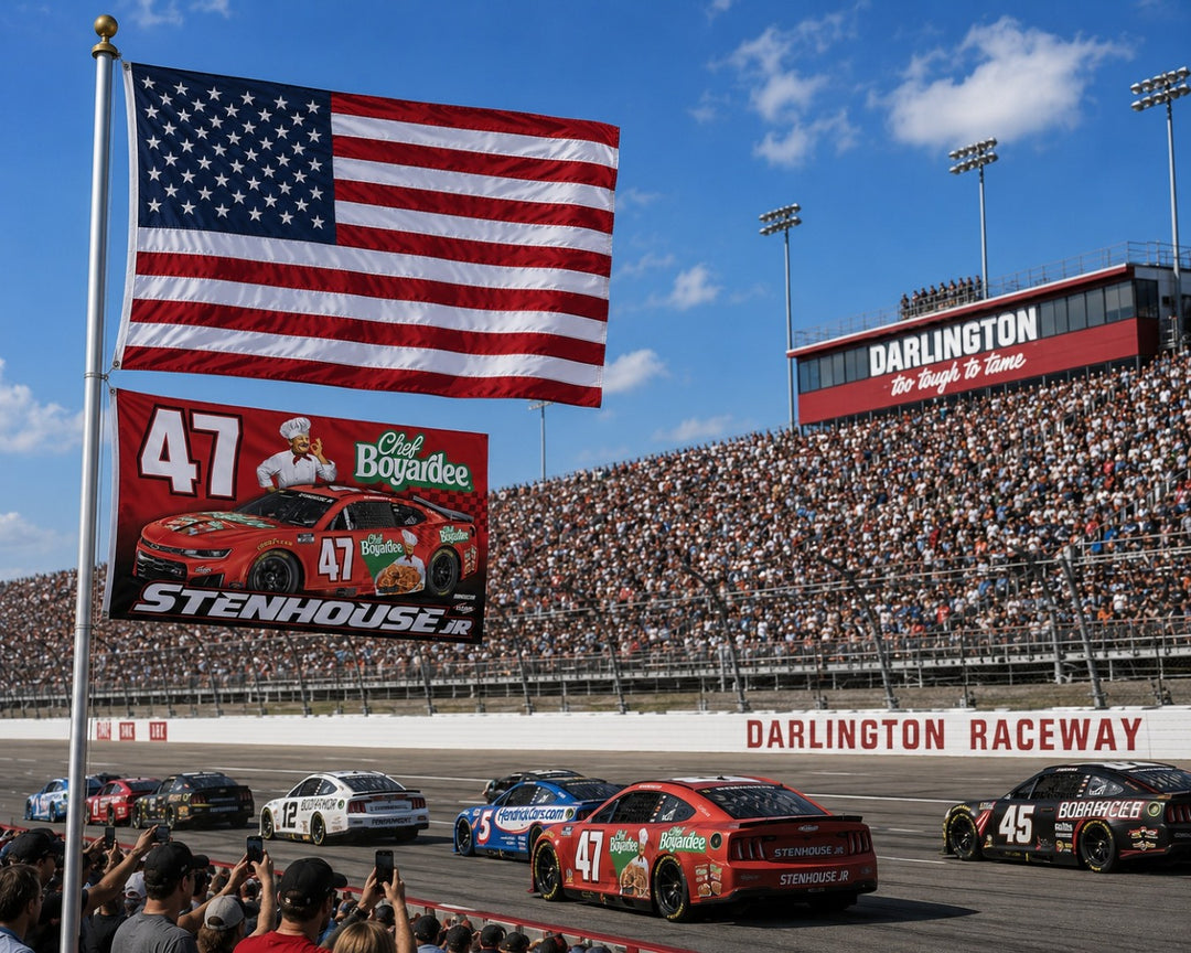 Ricky Stenhouse Jr 3x5 Flag 2026 heartlandflags
