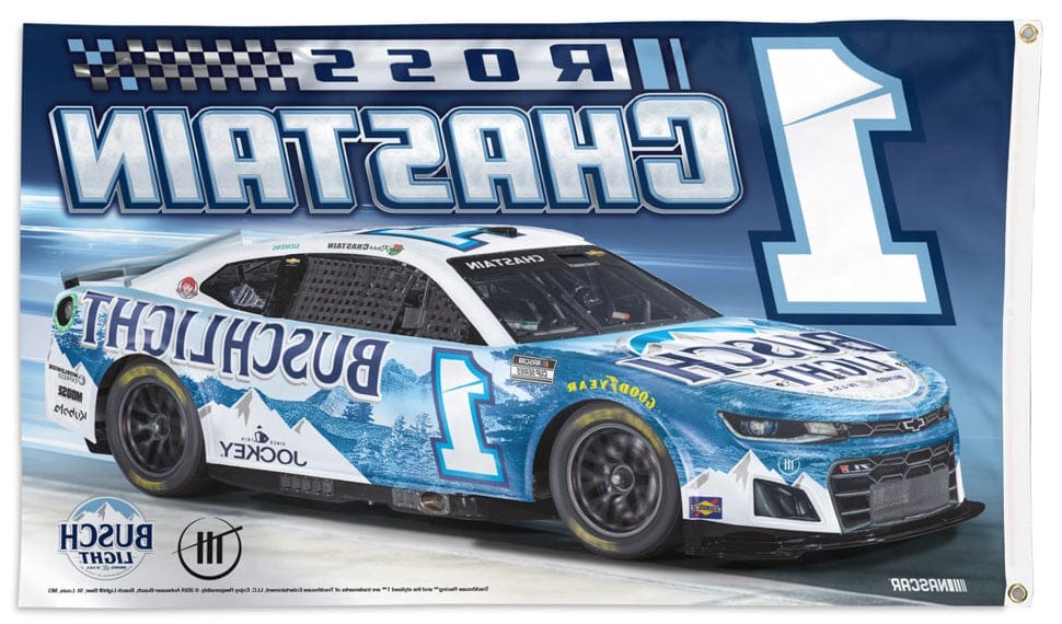 Ross Chastain Flag 3x5 Busch Light 2024 Race Car heartlandflags