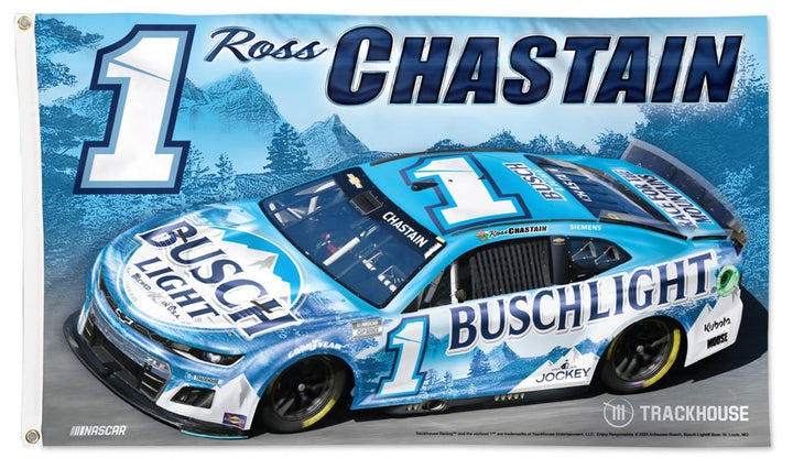 Ross Chastain Flag 3x5 Busch Light 2025 heartlandflags