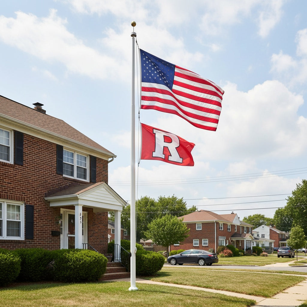 Rutgers 2 Sided 3x5 Flag heartlandflags