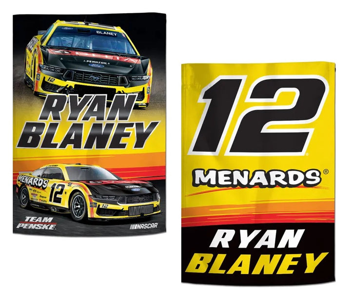 Ryan Blaney 2 Sided Garden Flag 2026 heartlandflags