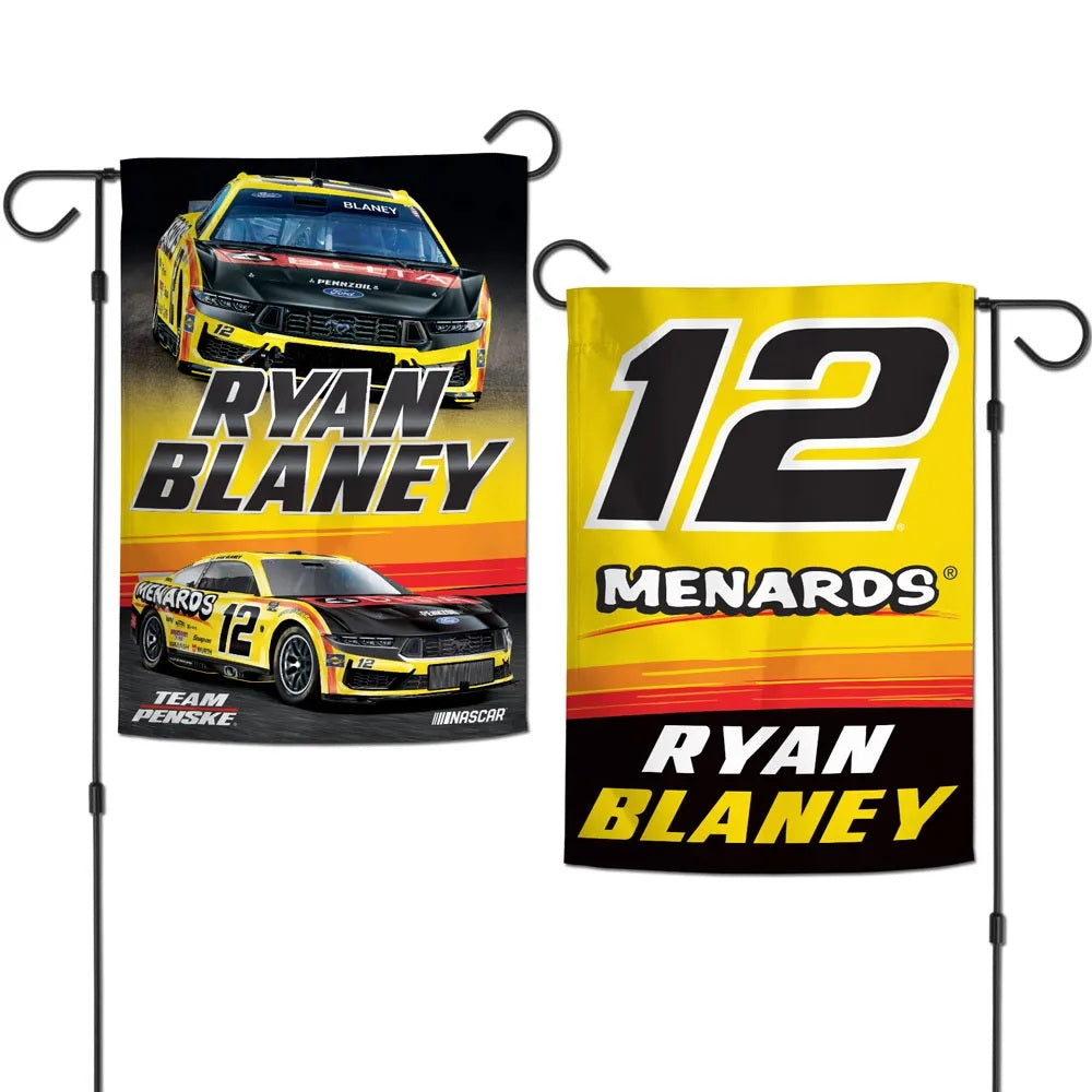 Ryan Blaney 2 Sided Garden Flag 2026 heartlandflags