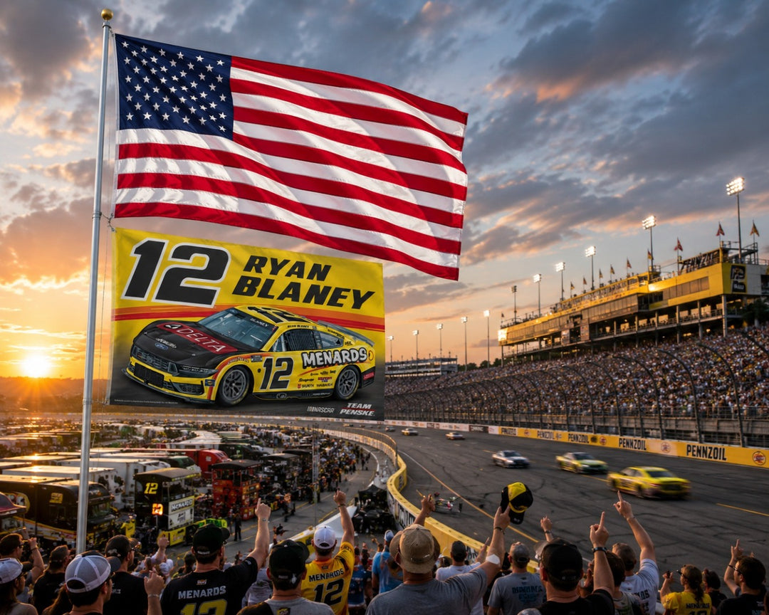 Ryan Blaney 2026 NASCAR 3x5 Flag heartlandflags