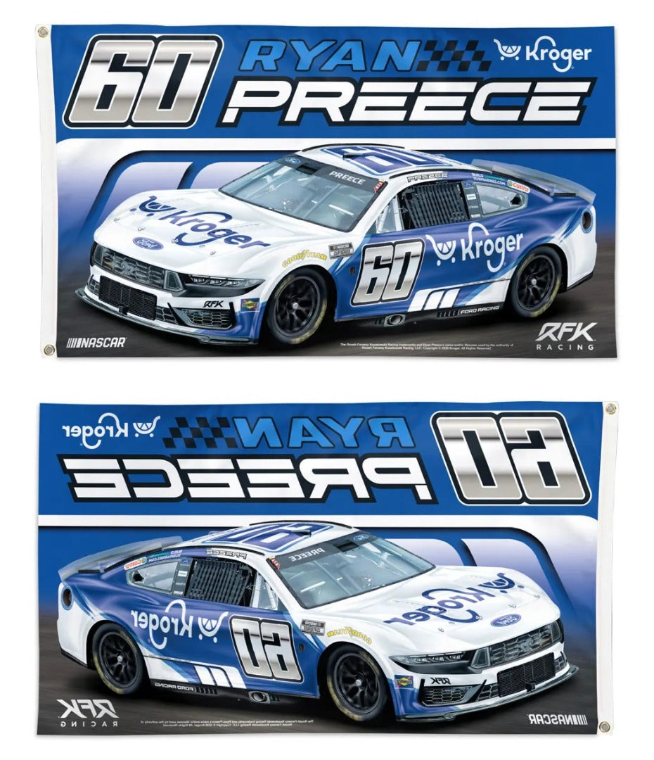 Ryan Preece Flag 3x5 Kroger 2026 heartlandflags