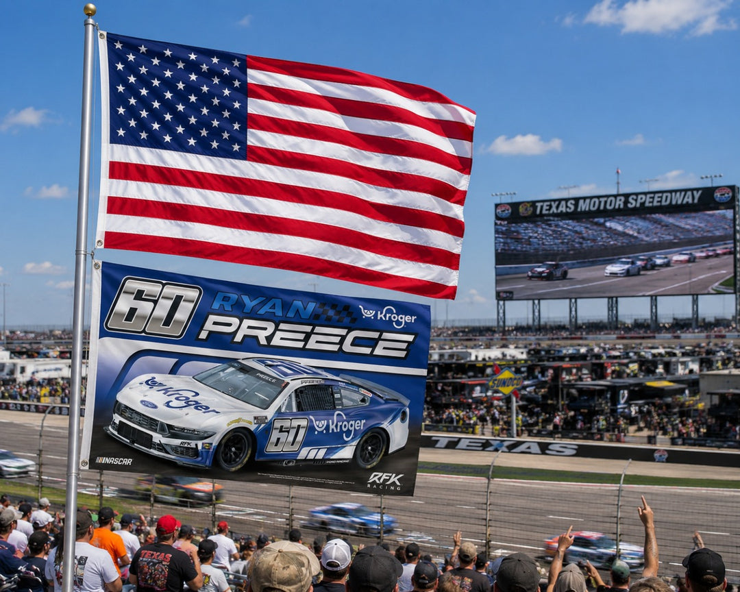 Ryan Preece Flag 3x5 Kroger 2026 heartlandflags