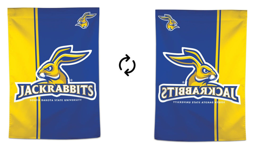 SDSU Jackrabbits Striped Banner heartlandflags