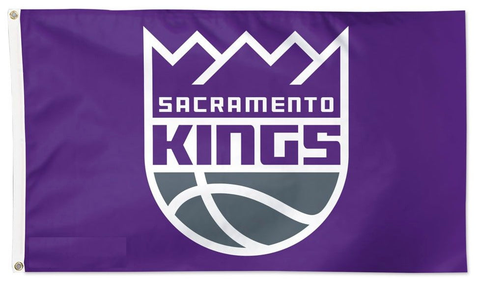 Sacramento Kings Flag 2 Sided Purple 3x5 heartlandflags