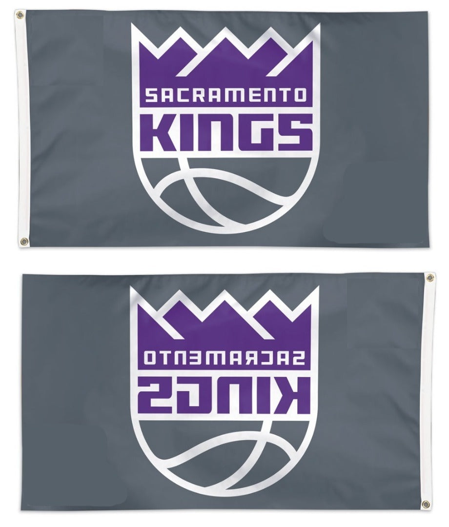 Sacramento Kings Gray 3x5 Flag heartlandflags