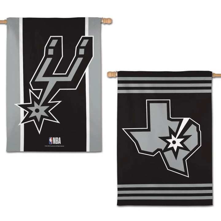 San Antonio Spurs 2 Sided Banner heartlandflags