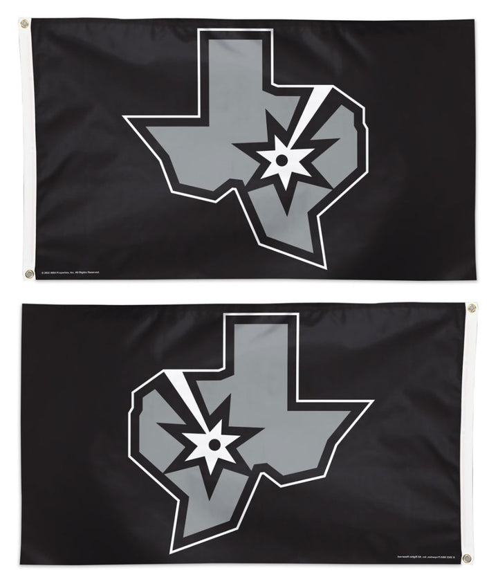 San Antonio Spurs Flag 3x5 Alternate Logo heartlandflags