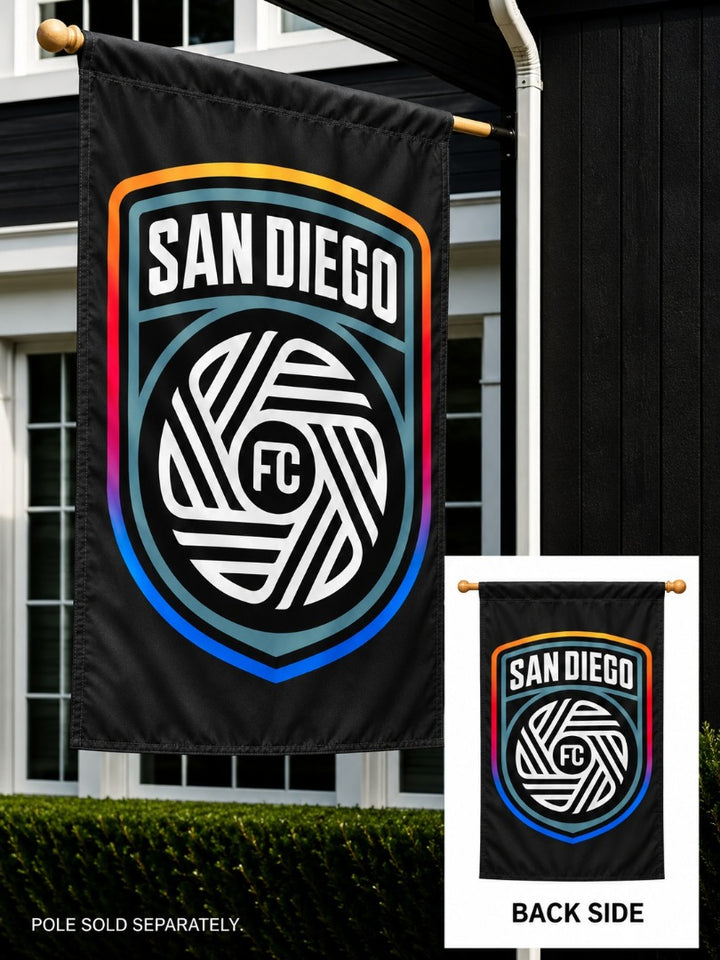 San Diego FC 2 Sided Banner heartlandflags