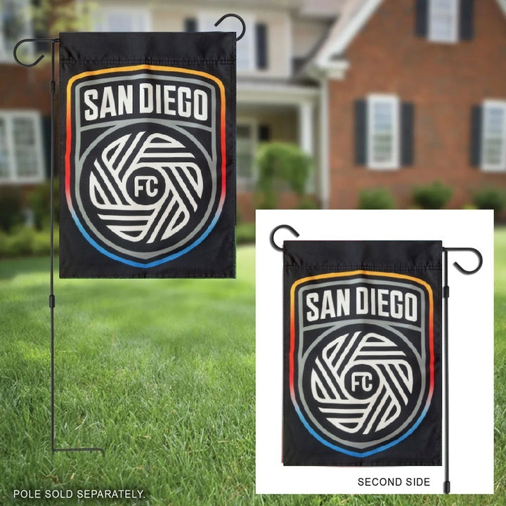 San Diego FC 2 Sided Garden Flag heartlandflags