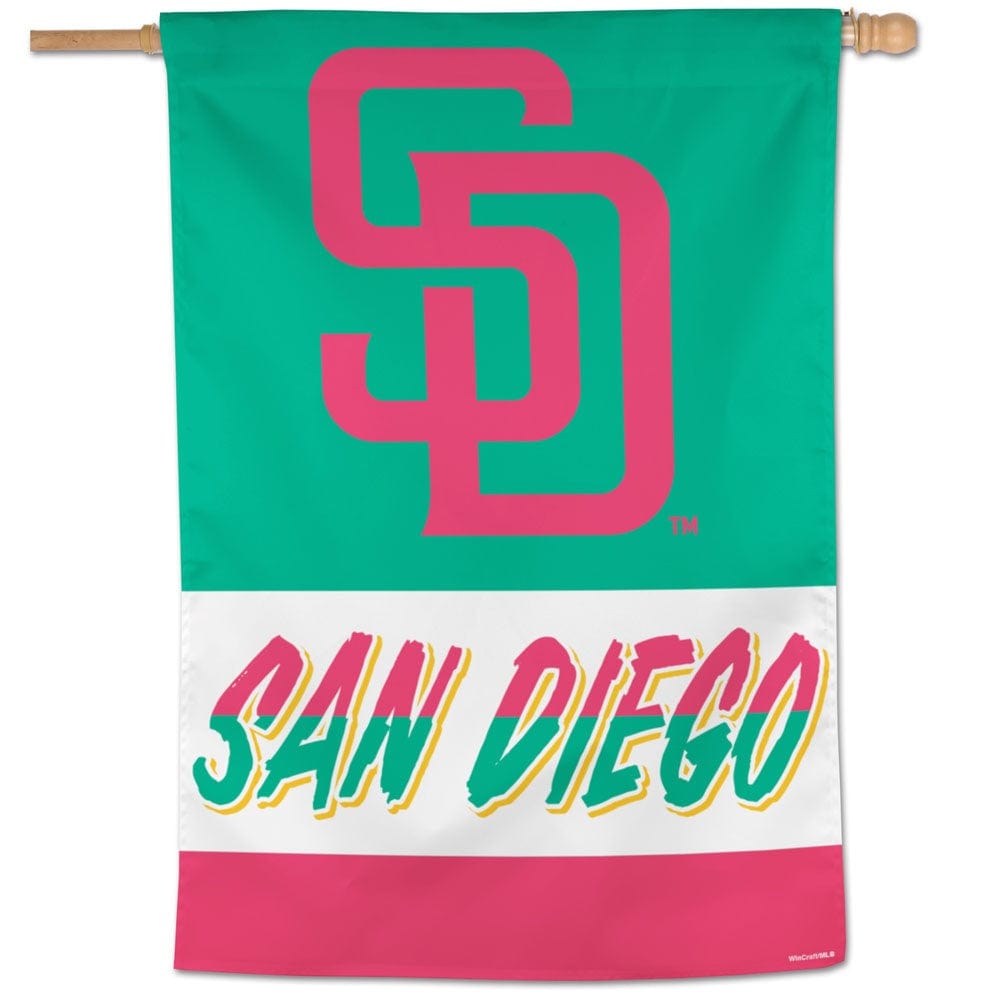 San Diego Padres Banner City Connect House Flag heartlandflags