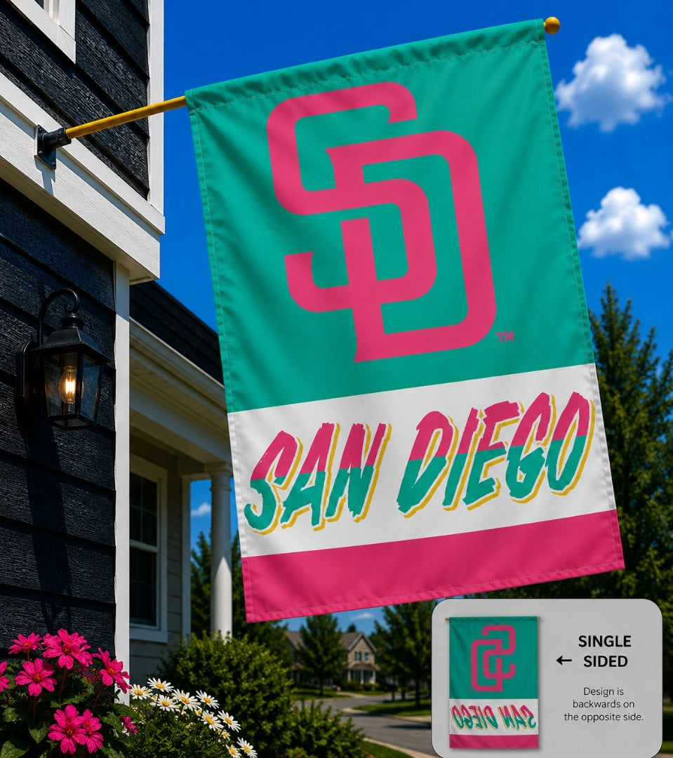 San Diego Padres City Connect Banner heartlandflags