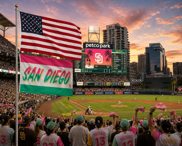 San Diego Padres Flag 3x5 City Connect SD