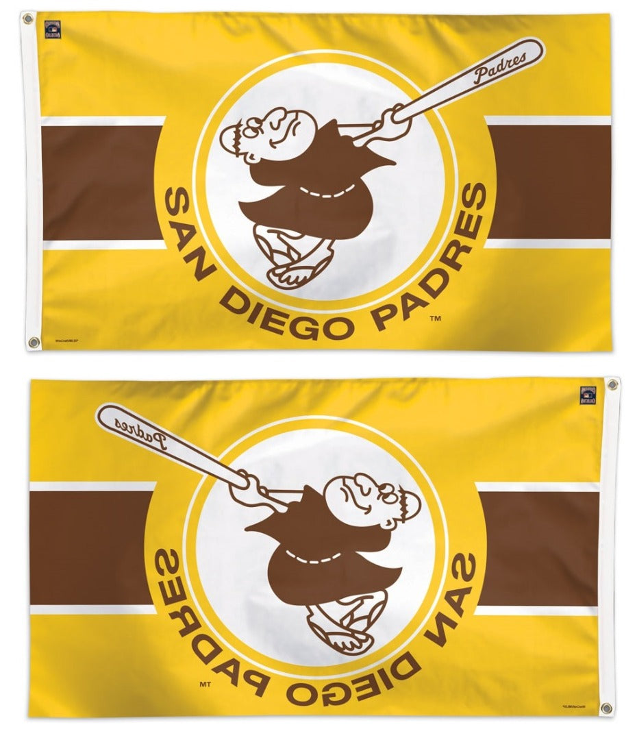 San Diego Padres Flag 3x5 Retro Throwback Cooperstown heartlandflags