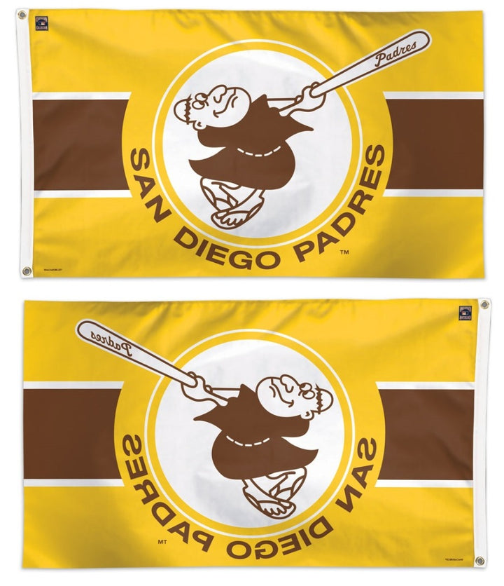 San Diego Padres Flag 3x5 Retro Throwback Cooperstown heartlandflags