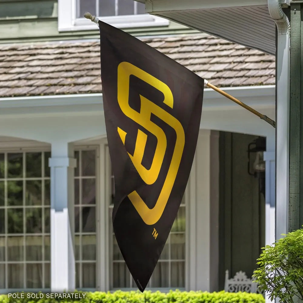 San Diego Padres Flag SD Logo Vertical House Banner heartlandflags