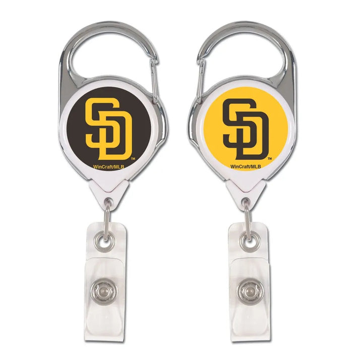 San Diego Padres Reel 2 Sided Badge Holder heartlandflags