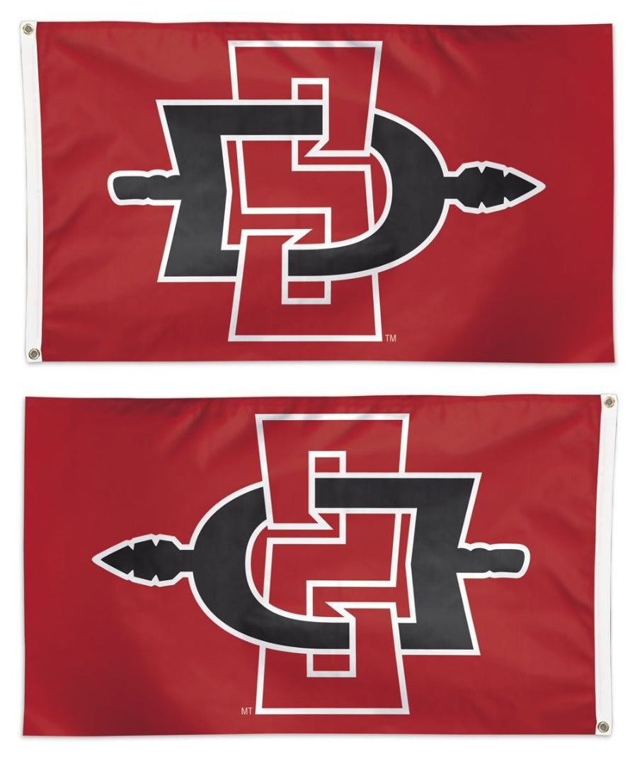San Diego State University Flag 3x5 Aztecs heartlandflags