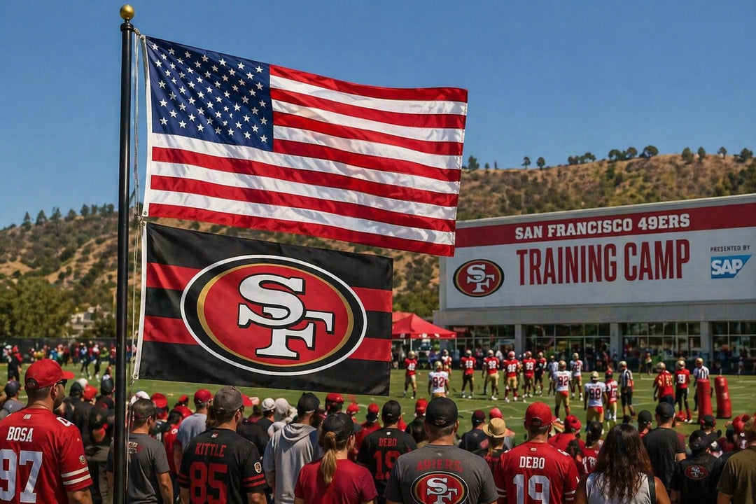 San Francisco 49ers Color Rush 3x5 Flag heartlandflags