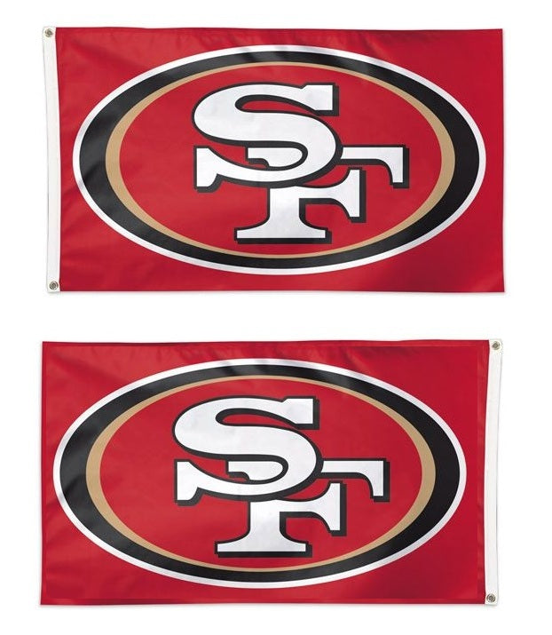 San Francisco 49ers Flag 2 Sided 2x3 heartlandflags