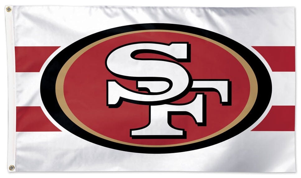 San Francisco 49ers Flag 3x5 Away Stripe heartlandflags