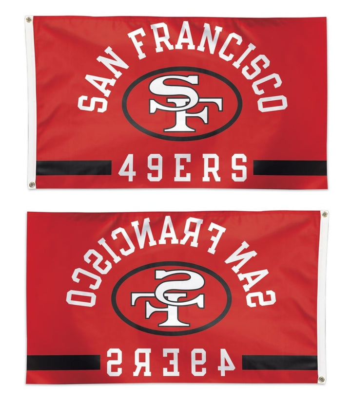 San Francisco 49ers Flag 3x5 Classic Logo heartlandflags
