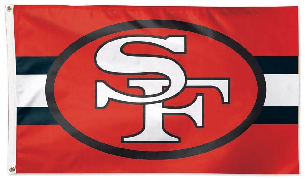 San Francisco 49ers Flag 3x5 Classic Retro Logo heartlandflags