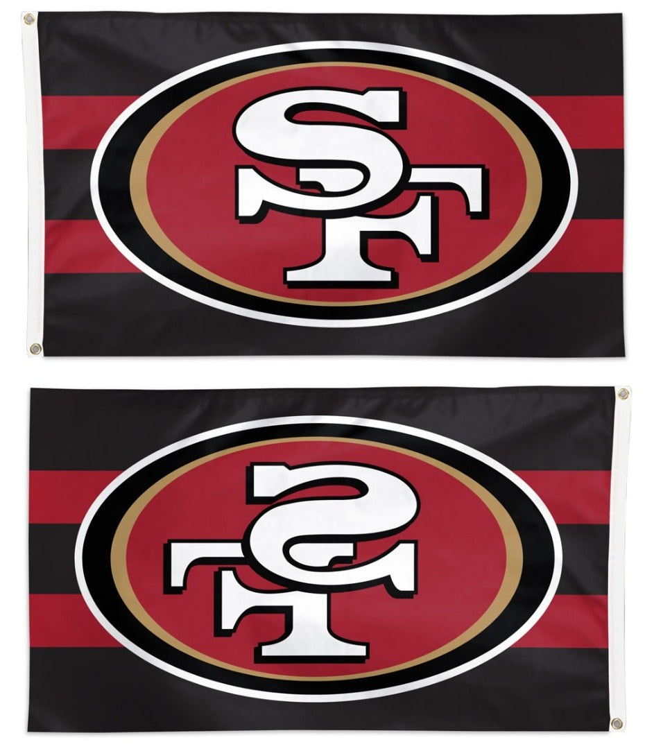 San Francisco 49ers Flag 3x5 Color Rush heartlandflags