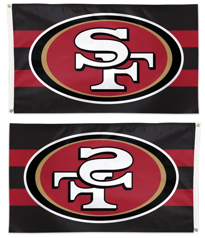 San Francisco 49ers Flag 3x5 Color Rush heartlandflags