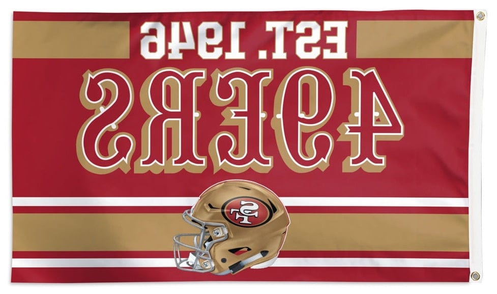 San Francisco 49ers Flag 3x5 Est 1946 heartlandflags