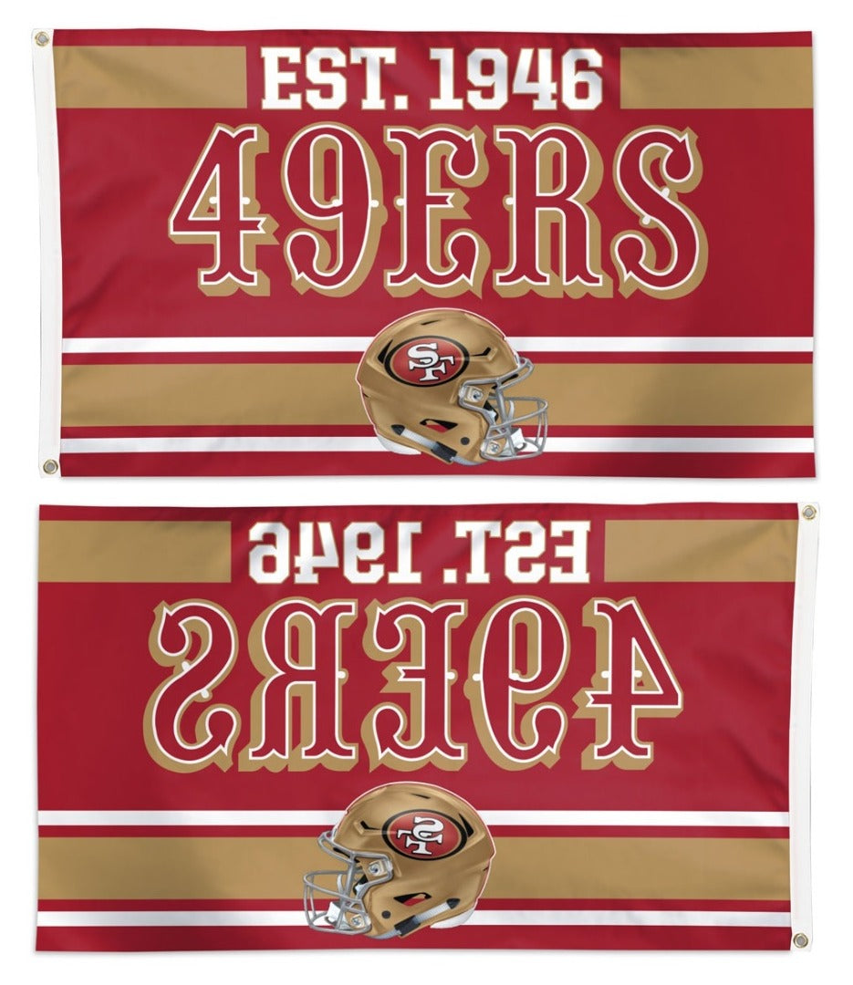 San Francisco 49ers Flag 3x5 Est 1946 heartlandflags