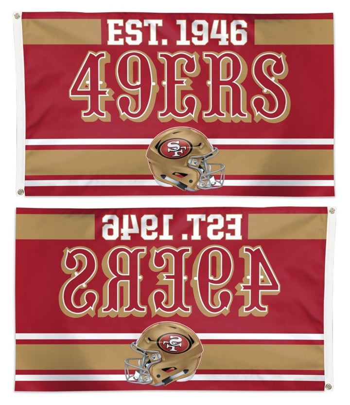 San Francisco 49ers Flag 3x5 Est 1946 heartlandflags