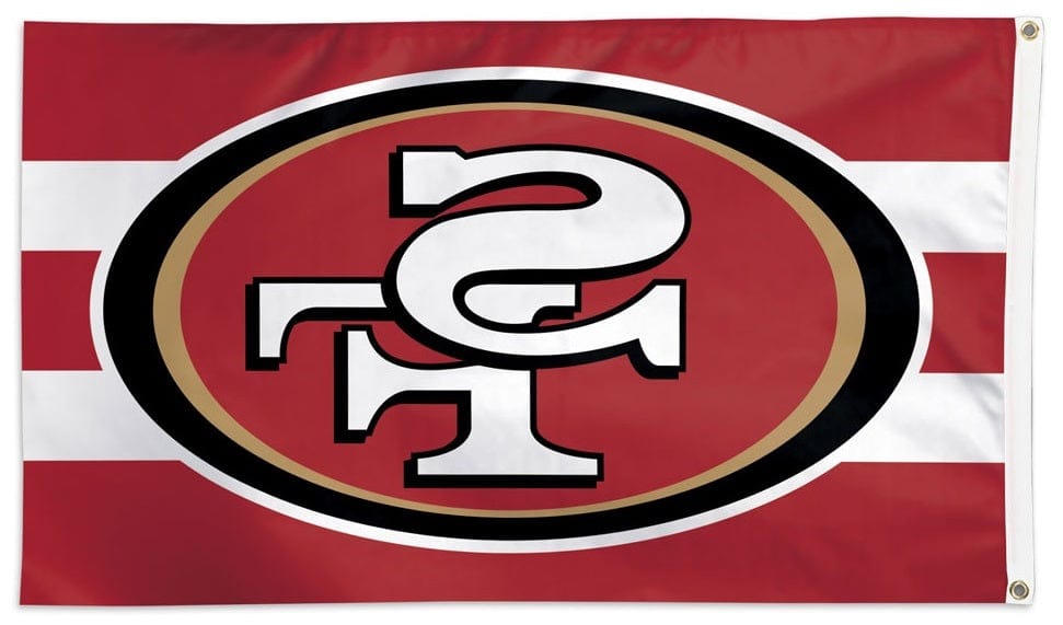 San Francisco 49ers Flag 3x5 Home Stripe heartlandflags